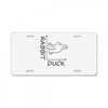 rabbit duck License Plate