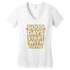 coffee addict Women's V-Neck T-Shirt