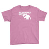 pump gym training bodybuilding workout keepfit weightlifting Youth Tee