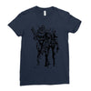 cable and deadpool Ladies Fitted T-Shirt