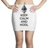 Keep Calm And Hodl Ethereum Mini Skirts