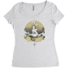 sailing with death Women's Triblend Scoop T-shirt