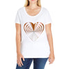 love led Ladies Curvy T-Shirt