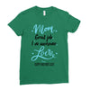 Mom Great Job I'm Awesome Love Happy Mother's Day Ladies Fitted T-Shirt