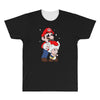 mario licking toad All Over Men's T-shirt