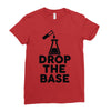 drop base Ladies Fitted T-Shirt