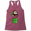 santa jumps Racerback Tank