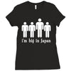 i'm big in japan Ladies Fitted T-Shirt
