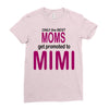 moms mimi Ladies Fitted T-Shirt