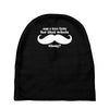am i too late for that mustache thing Baby Beanies
