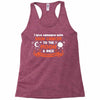 I Love Someone with Skin Cancer to The Moon and Back to Infinity Racerback Tank