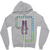 camera Zipper Hoodie