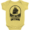 Sailor Life Is Adventure Dare It Baby Onesie