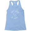 dont worry be happy Racerback Tank
