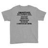 Smartass September Girl Youth Tee