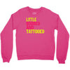 little boobed and tattoed Crewneck Sweatshirt