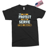 to protect and serve the rich Exclusive T-shirt