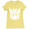 deceptacons logo printed Ladies Fitted T-Shirt