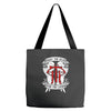 Fight The Dead Fear The Living Tote Bags