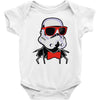 hipster trooper Baby Onesie