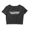 rain drop Crop Top