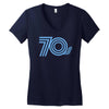 seventies Women's V-Neck T-Shirt