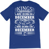 Real Kings Are Born On December 27 T-Shirt