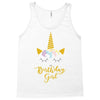 birthday unicorn girl Tank Top