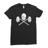 the toxic avenger distressed trending Ladies Fitted T-Shirt