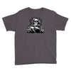 evil skull humor Youth Tee