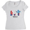 4th of July Women's Triblend Scoop T-shirt