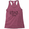 i'd rather be playing video games Racerback Tank