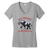 my spirit animal Women's V-Neck T-Shirt