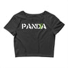 Panda Write T-Shirt Crop Top