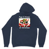pug dog christmas Unisex Hoodie