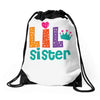Lil Sister Drawstring Bags