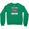 yes dogs are my children. get over it Crewneck Sweatshirt