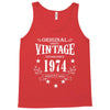original parts vintage established 1974 perfectly aged Tank Top