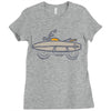 surf biker Ladies Fitted T-Shirt