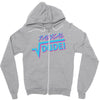 radical dude! Zipper Hoodie