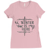 Winter (f78) Ladies Fitted T-Shirt