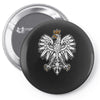 polish eagle Pin-back button