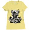 camisa de los muertos Ladies Fitted T-Shirt