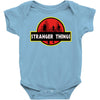 Jurassic Park Parody Stranger Things Baby Bodysuit
