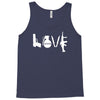 love  funny weapons retro war urban art guns knife cool peace Tank Top