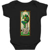 here lies shredder Baby Bodysuit