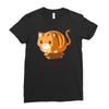 if it fits i sits Ladies Fitted T-Shirt