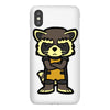 angry raccoon iPhoneX