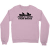 paddle faster i hear banjos Crewneck Sweatshirt