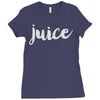 juice script Ladies Fitted T-Shirt
